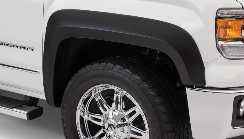 Bushwacker 16-18 GMC Sierra 1500 Extend-A-Fender Style Flares 4pc Black 40975-02