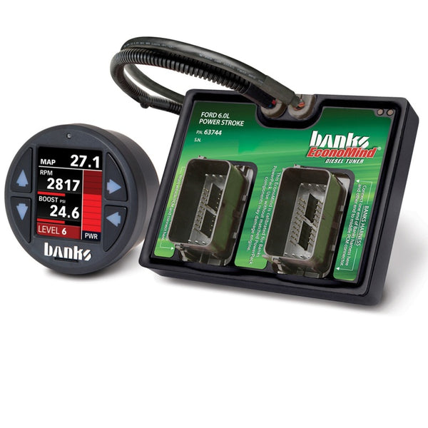 Banks Power 03-07 Ford F-250/F-350 6.0L Economind Diesel Tuner w/ Banks iDash-1.8 61421