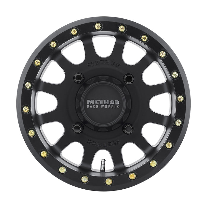 (1) Method Race Wheel MR401 UTV Beadlock 15x6 5+1/+53mm Offset 4x156 132mm Black