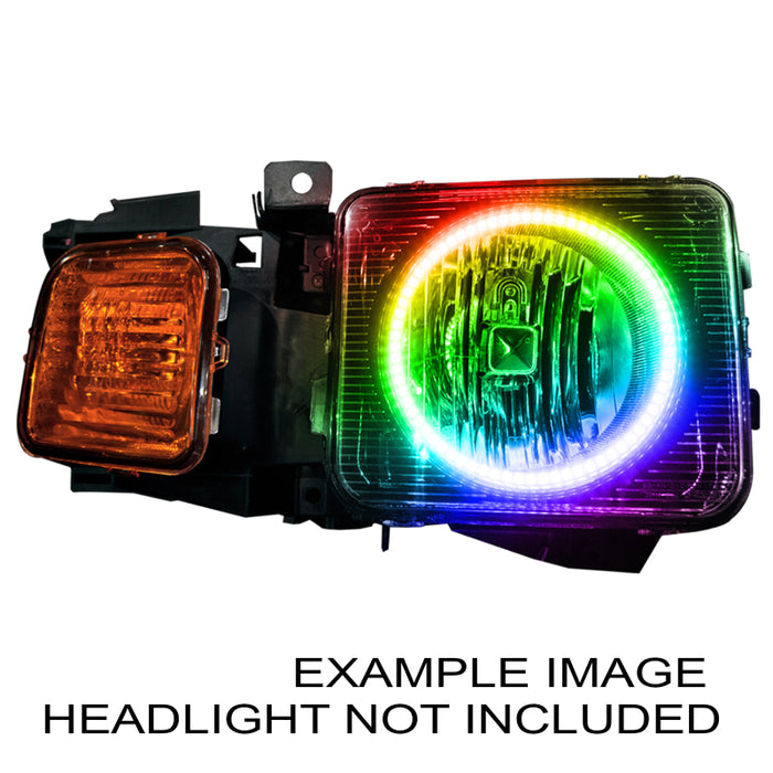 Oracle Lights 2316-332 Headlight Halo Kit ColorShift Dynamic For 06-10 H3 NEW Fits select: 2006-2010 HUMMER H3, 2009-2010 HUMMER H3T
