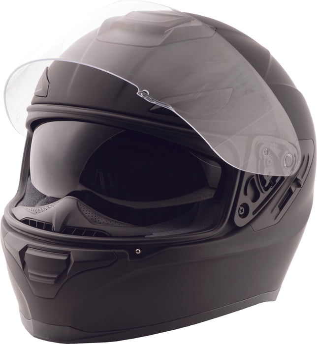 Fly Racing Sentinel Street Helmet (Matte Black, Small)