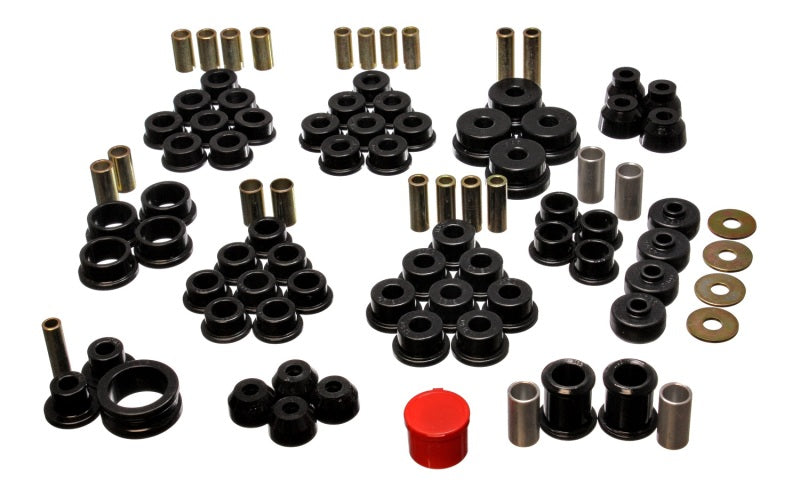 Energy Suspension 84-95 Chevrolet Corvette Black Hyper-flex Master Bushing Set 3.18122G