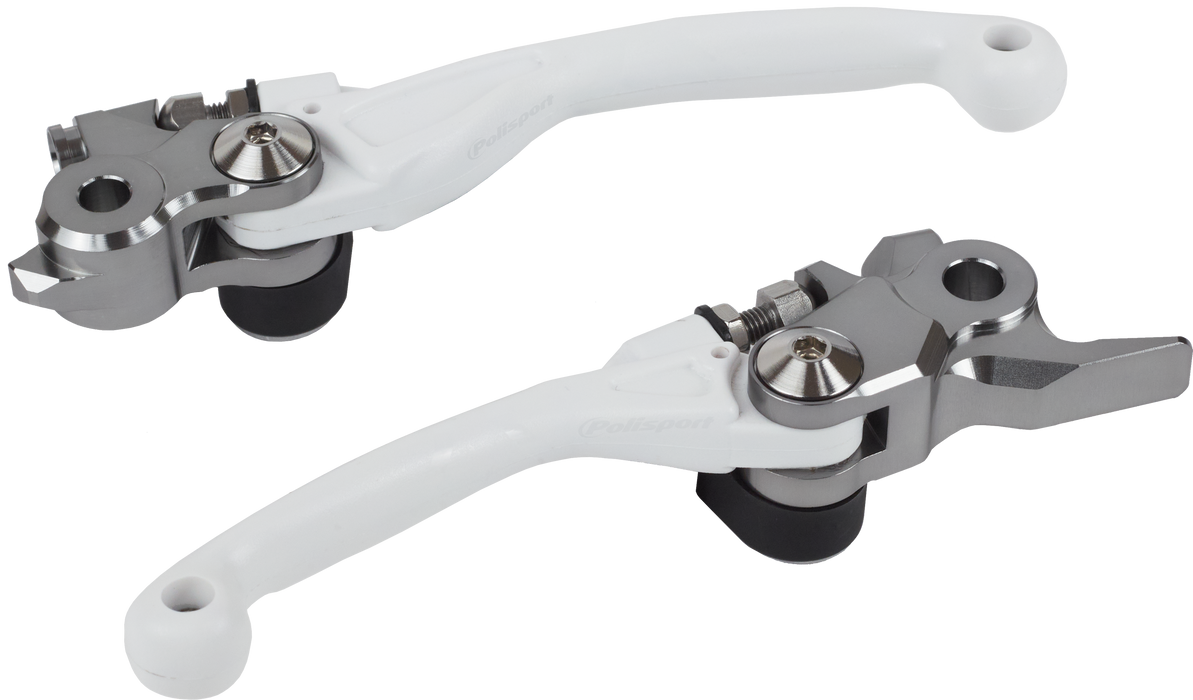 Polisport 8487200032 Pivot Unbreakable Lever Set - White