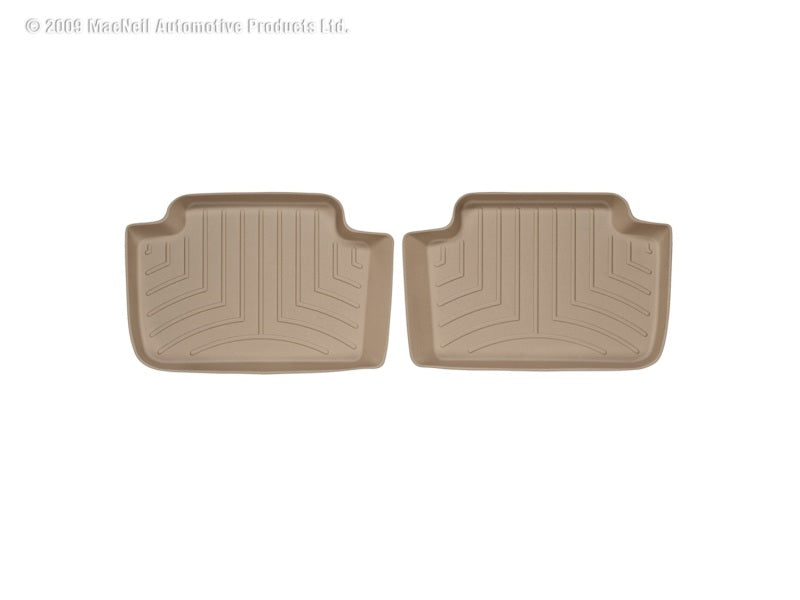 WeatherTech 04+ BMW X3 Rear FloorLiner Tan 450382