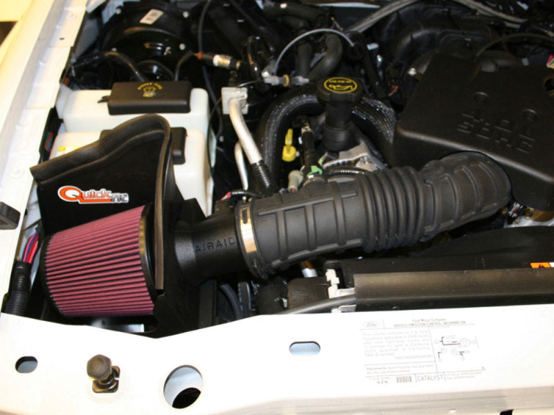 Airaid Cold Air Intake System By K&N: Increased Horsepower, Cotton Oil Filter: Compatible With 2004-2011 Ford (Ranger) Air- 400-194