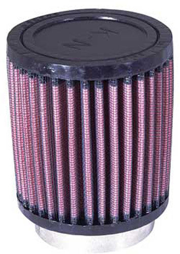 K&N Universal Clamp-On Air Intake Filter: High Performance, Premium Washable Replacement Air Filter: Flange Diameter: 2.25 In, Filter Height: 4 In, Flange Length: 0.625 In, Shape: Round, RU-0600,Black