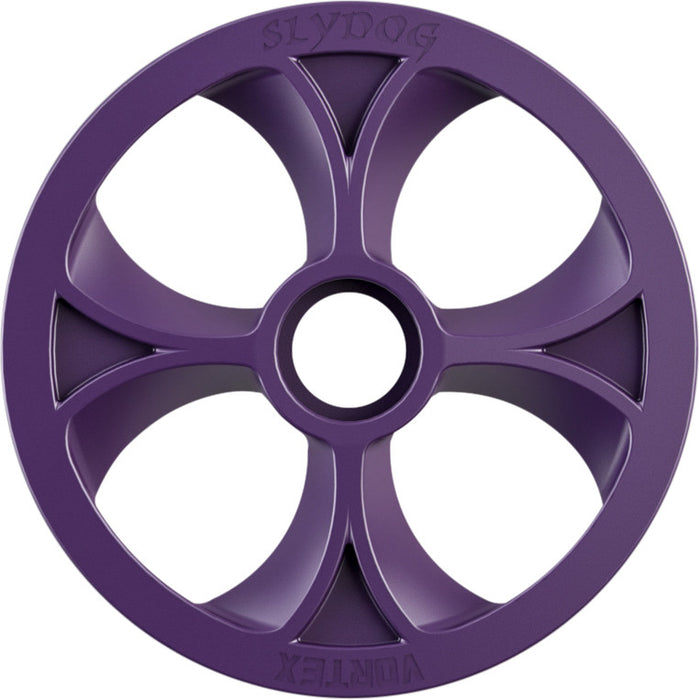 Slydog Vortex Bogie Wheel 10" Purple Alpha Wheel A/C BOG100UNVSOLPUR