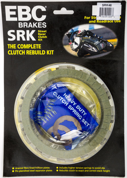 EBC Brakes SRK46 SRK Clutch with Steel Separator Plates and Springs