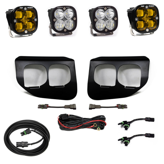 Baja Designs Fog Lights Dual Fpk Amber Sae/Sport Dc For Fits Ford Super Duty 20+