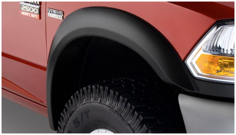 Bushwacker Front Black Extend-A-Fender Style Flares For 02-09 Dodge Ram 50013-02