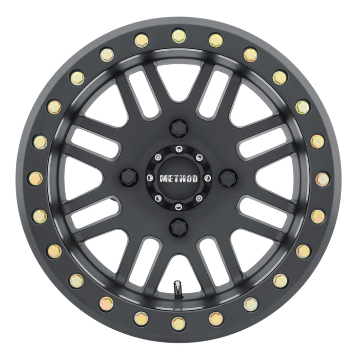 Method Race Wheels MR406 UTV Beadlock Matte Black Wheel MR40641047555B