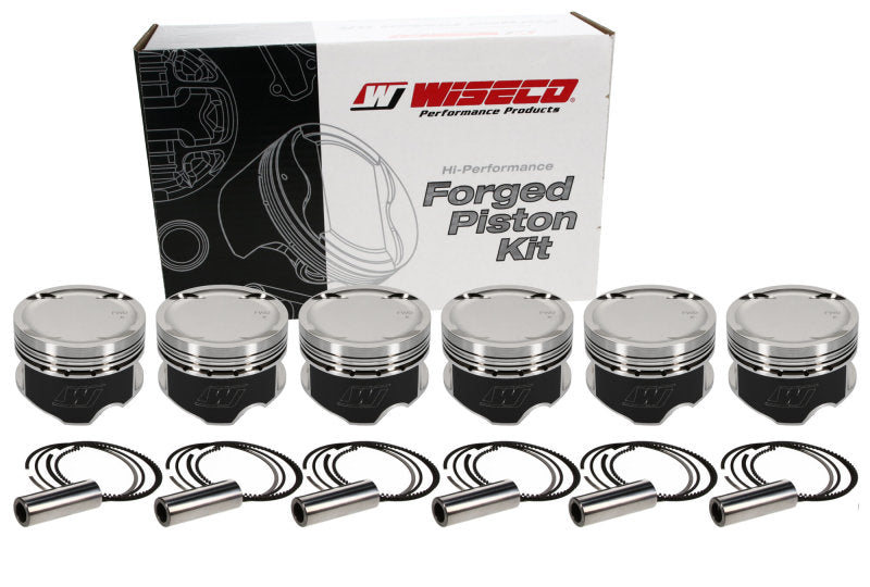 Wiseco Compatible with Nissan VG30 Turbo -9cc 1.260 X 87MM Piston Shelf Stock Kit K549M87AP