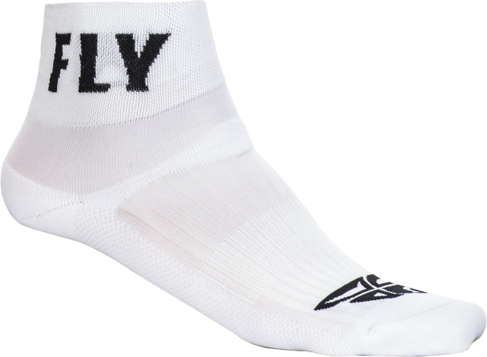 Fly Racing Men's Shorty Socks,Small/Medium,White