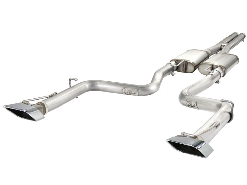 aFe MACHForce XP Exhausts Cat-Back SS-409 EXH CB Compatible with Dodge Challenger SRT-8 08-12 V8-6.1/6.4L 49-42028