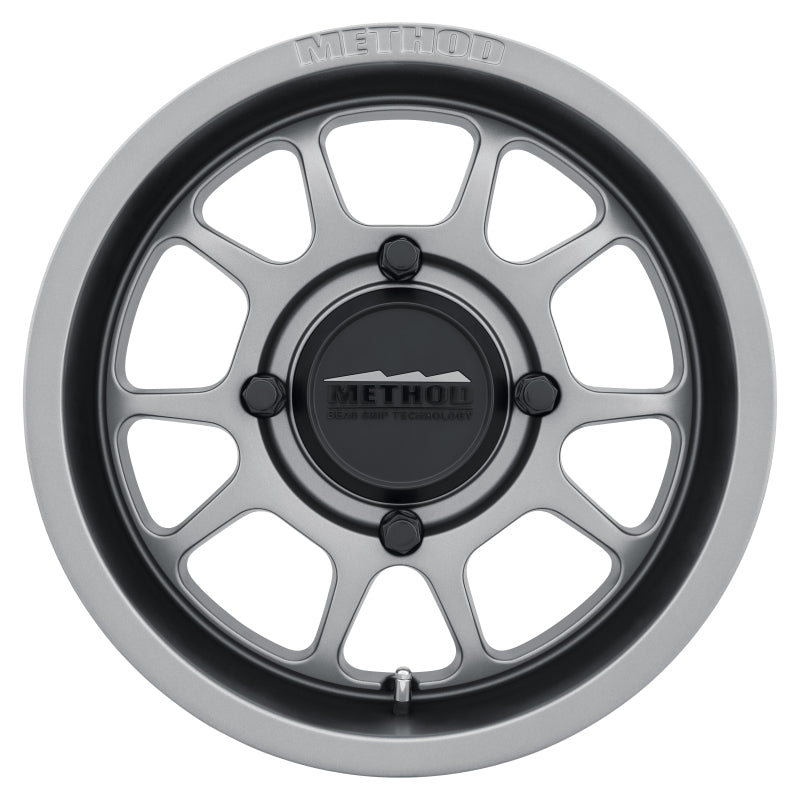 Method MR409 Bead Grip 14x7 / 5+2/38mm Offset / 4x156 / 132mm CB Steel Grey Wheel MR40947046452