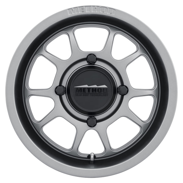 Method MR409 Bead Grip 14x7 / 5+2/38mm Offset / 4x156 / 132mm CB Steel Grey Wheel MR40947046452
