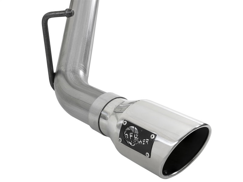 aFe Mach Force-XP Exhaust 3in CB SS 15-17 GM Colorado/Canyon 2.5L/3.6L Side Exit w/ Polished Tip 49-44058-P