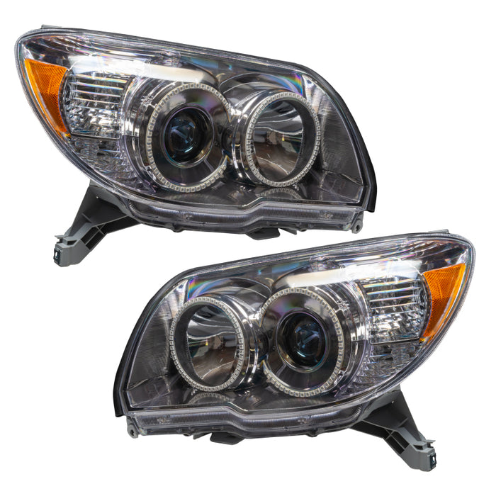 Oracle Lighting 06-09 Toyota 4-Runner Sport Pre-Assembled LED Halo Headlights -Red SEE WARRANTY 7090-003