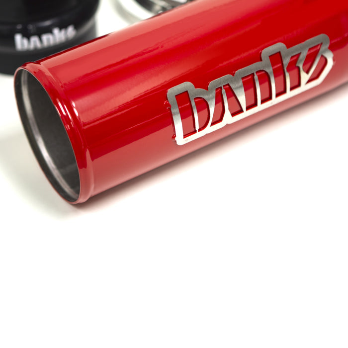 Banks Power 17-19 GM 2500/3500 6.6L L5P Intake Resonator Delete System Red 48000