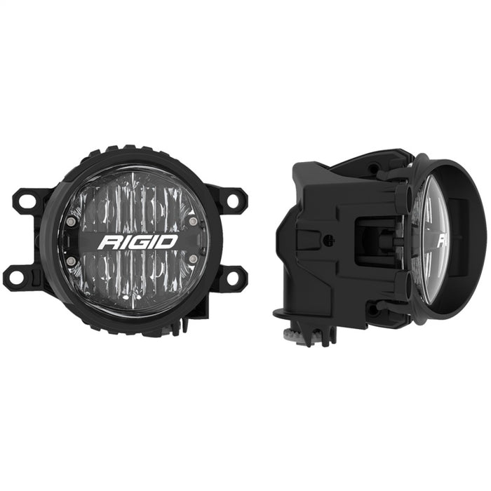 Rigid 14+ Toyota 4Runner/ Tundra & 16+ Tacoma 360-Series 4in LED SAE J583 Fog Lights White (Pair) 37116