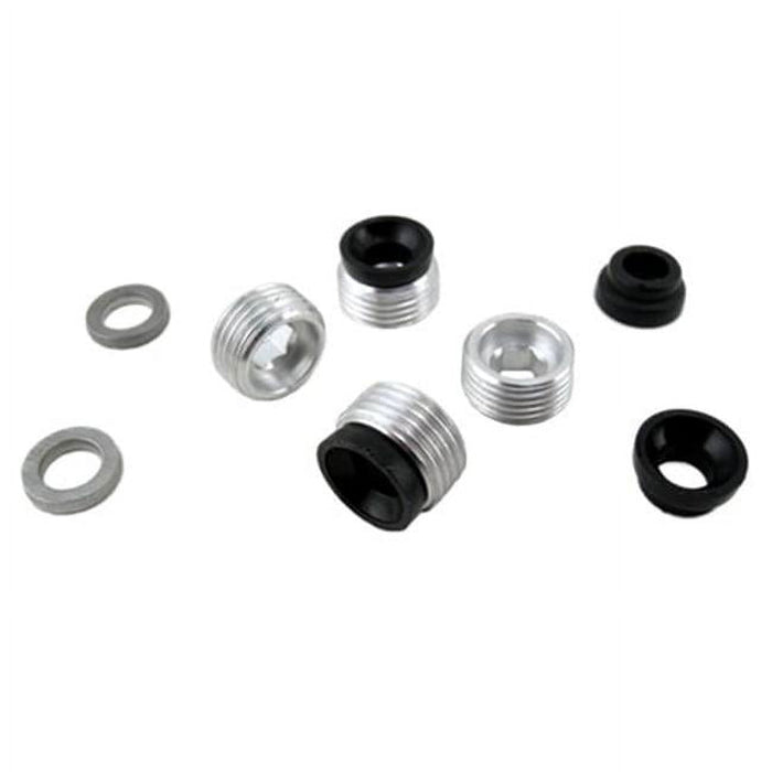 RPM RPM80010 Pillow Ball Setscrews and Bushing Caps for Traxxas T-E-Maxx