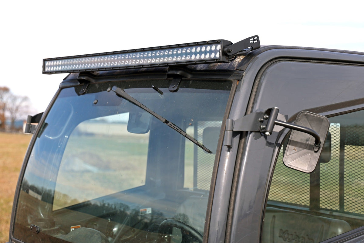 Rough Country 50" Single Row Led Light Kit Black Series Front-Facing Fits Kubota Rtv-X900/Rtv-X1100 98008