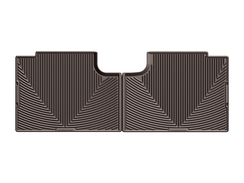 WeatherTech 2015+ Ford F-150 Rear Rubber Mats Cocoa W358CO