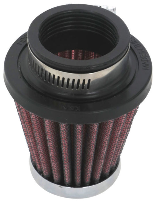 K&N Universal Clamp-On Air Intake Filter: High Performance Premium Replacement Air Filter: Flange Diameter: 1.5625 In, Filter Height: 3 In, Flange Length: 0.625 In, Shape: Round Tapered, Rc-2310,Black RC-2310