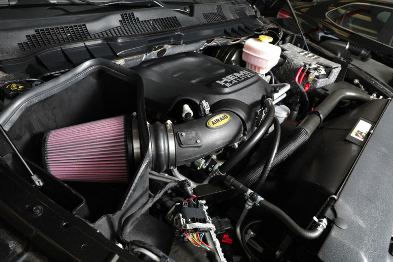 Airaid Cold Air Intake System By K&N: Increased Horsepower, Cotton Oil Filter: Compatible With 2014-2018 Dodge/Ram (2500, 3500) Air- 300-348