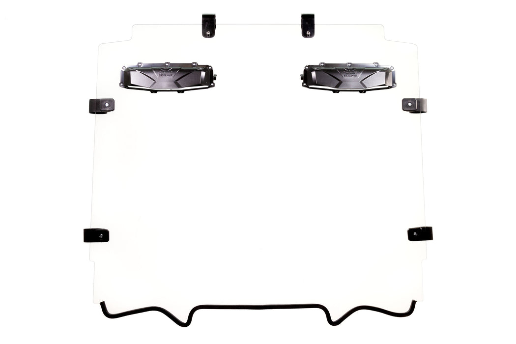 Seizmik 26103 Vented Windshield - Hard-Coated