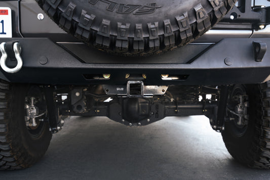 DV8 Offroad 07-21 compatible with Jeep Wrangler (JK/JL) Bolt-On Hitch w/o Lights AHJP-02