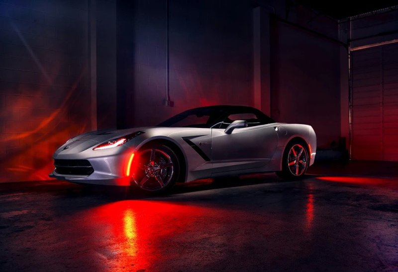 ORACLE Lighting 2014-2019 Chevrolet Corvette C7 Concept Sidemarker Set Ghost Paint MPN: 2392-GBE-G