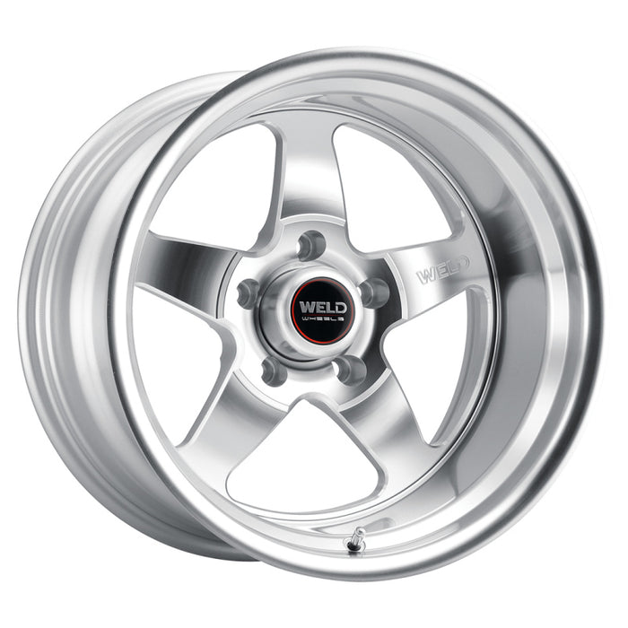 Weld S105 Ventura 20x10.5 / 5x114.3 BP / 50 Offset / 7.75 BS / 72.56 Bore Gloss Silver MACH Wheel S10500565P50