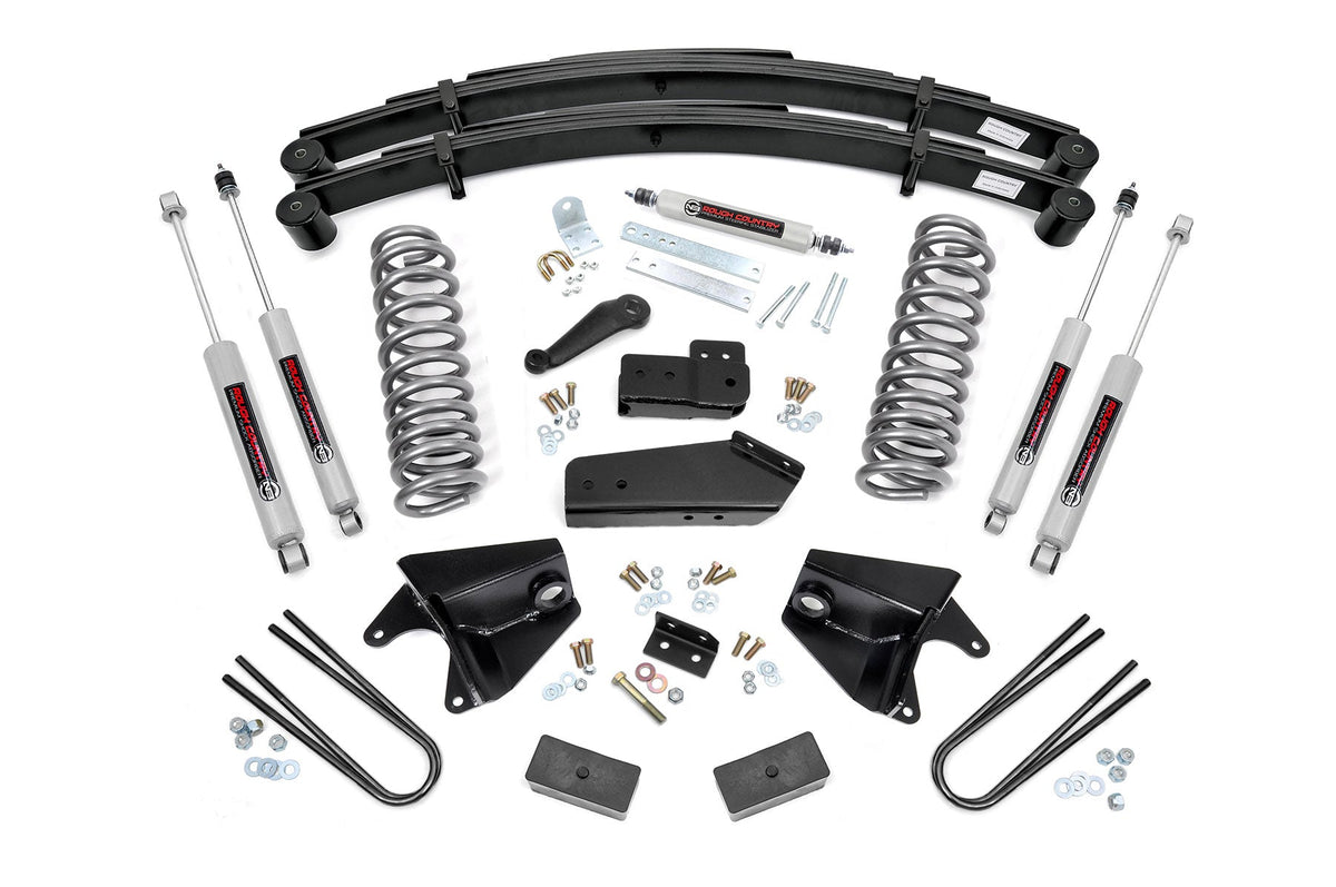 Rough Country 6 Inch Lift Kit Rr Springs Fits Ford Bronco/F-150 4WD (1980-1996) 525.20