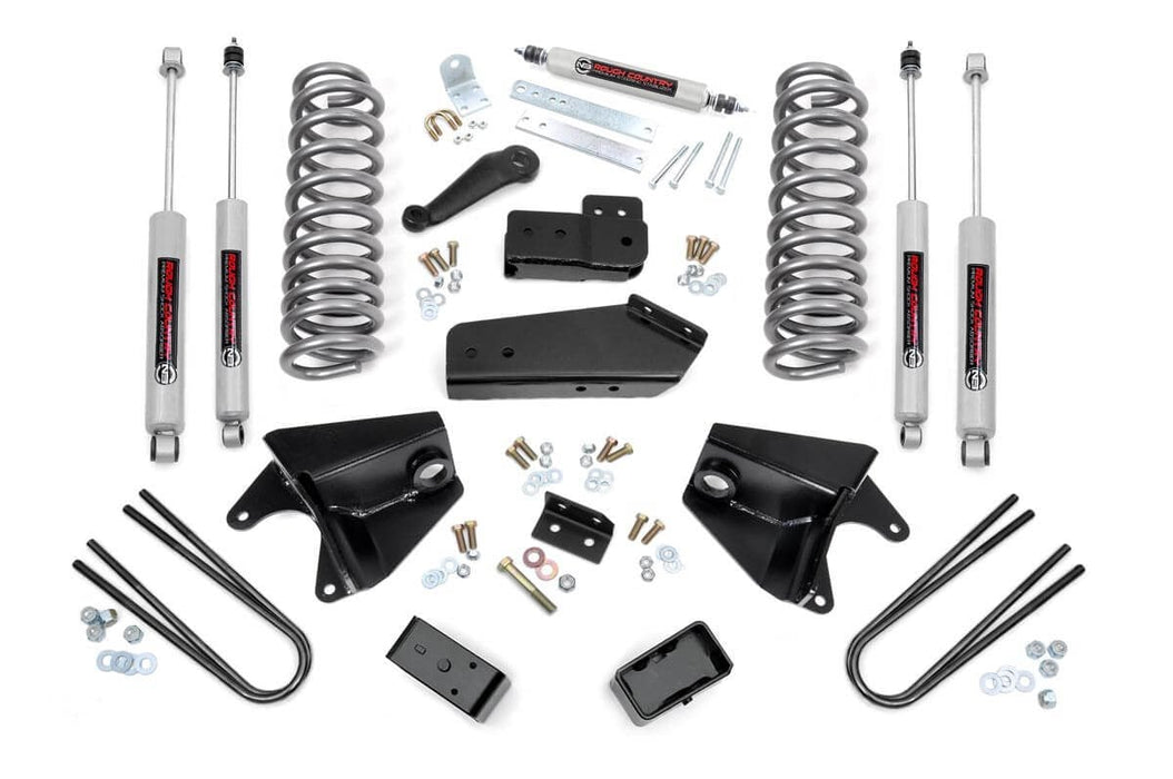 Rough Country 4 Inch Lift Kit Rear Blocks Ford Bronco 4Wd (1980-1996) 465B.20