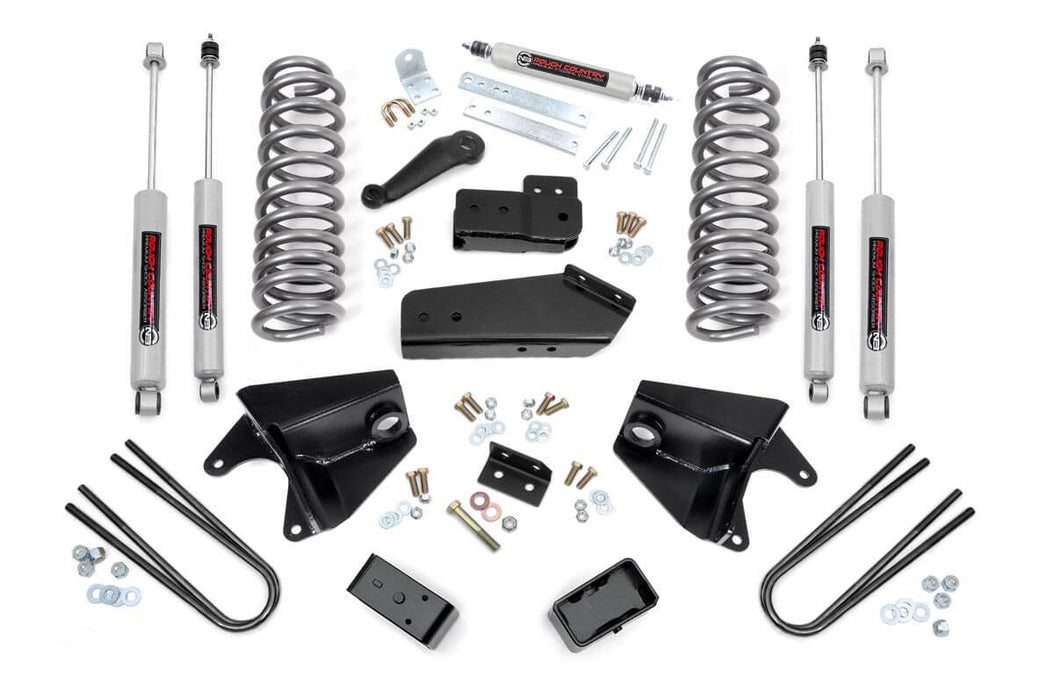 Rough Country 4 Inch Lift Kit Rear Blocks Ford F-150 4Wd (1980-1996) 465.20