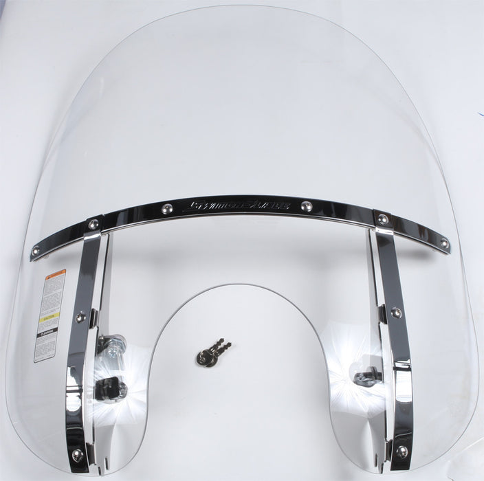 National Cycle - 06-23 Harley Davidson FX Glide/Softail 49 mm. Switchblade Windshield 2-Up - Clear (N21131A)