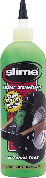 Slime 10004 Dirt Bike Tube Puncture Repair Sealant, Prevent and Repair, suitable for all Dirt Bikes with Tubes, Non-Toxic, Eco-Friendly, 16oz bottle