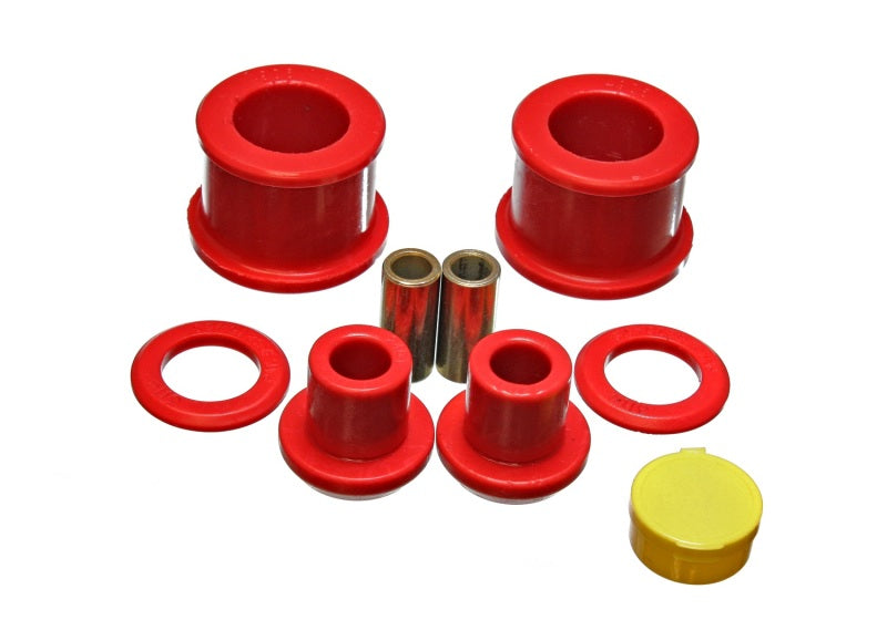 Energy Suspension 95-98 Compatible with Nissan 240SX (S14) Red Rear Differential Bushing (for 7/8inch O.D. bar Only) 7.1118R