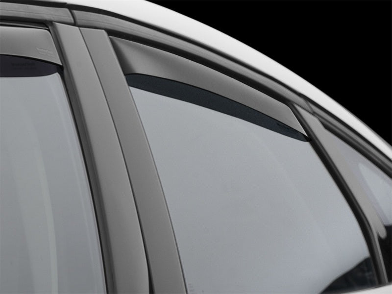 WeatherTech 2013+ Ford Fusion Rear Side Window Deflectors Dark Smoke 81732