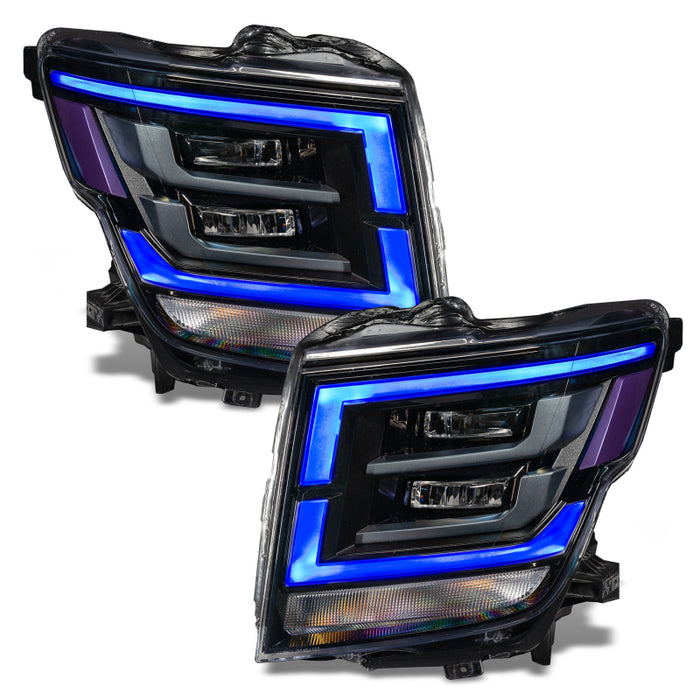 Oracle 21-22 Compatible with Nissan Titan RGB+W Headlight DRL Upgrade ColorSHIFT w/ 2.0 Controller SEE WARRANTY 1463-333