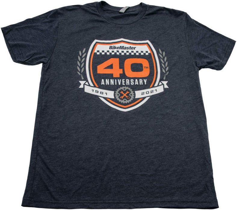 Bikemaster 40Th Anniversary Emblem Tee 803910