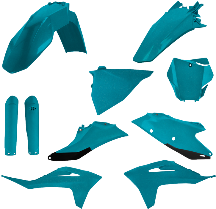 Acerbis Full Plastic Kit (Teal Metallic) For 21-22 GAS GAS MC450F