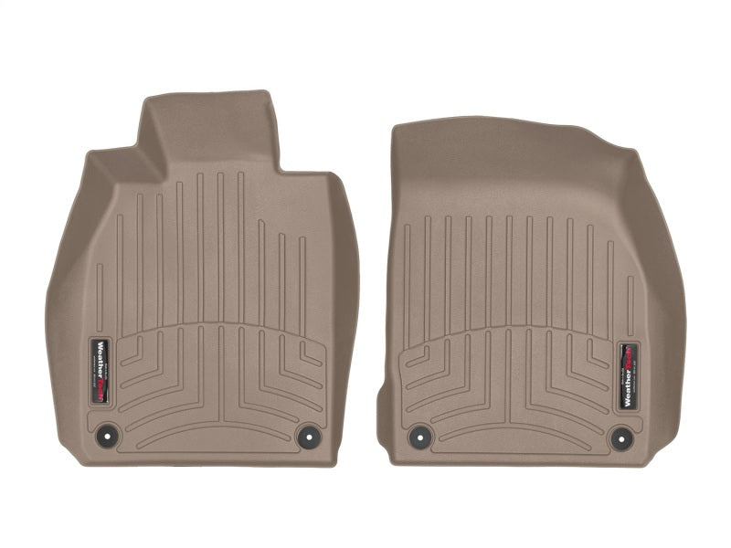 WeatherTech 16-17 Porsche 911 RA (911) w/Passenger Side Luggage Net Front FloorLiner Tan 4514651