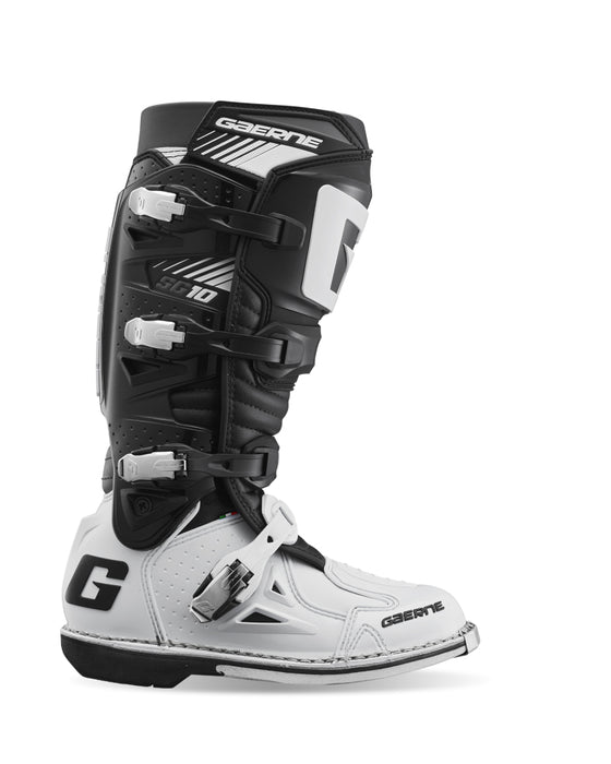 Gaerne SG10 MX Offroad Boots White 9.5 USA