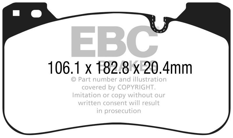 Ebc Brakes Bluestuff Pads (Dp52331Ndx) DP52331NDX