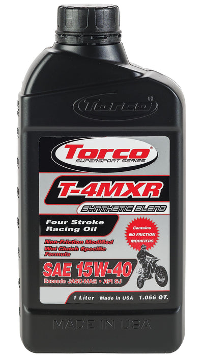 Torco T-4MXR 4-Stroke Racing Oil