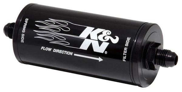 K&N 2in OD x 6in L 6AN 25 Micron In-Line Fuel/Oil FIlter 81-1000