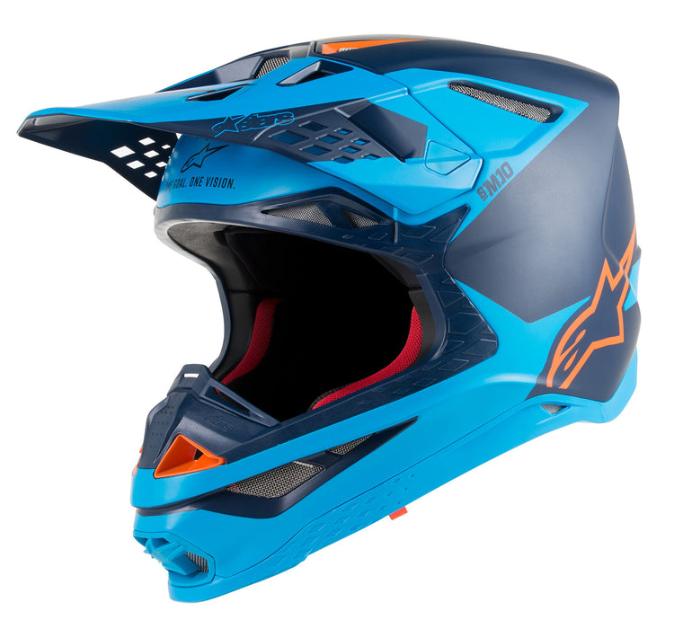 Alpinestars 8300419-1174-XS, black aqua orange fluo, extra small