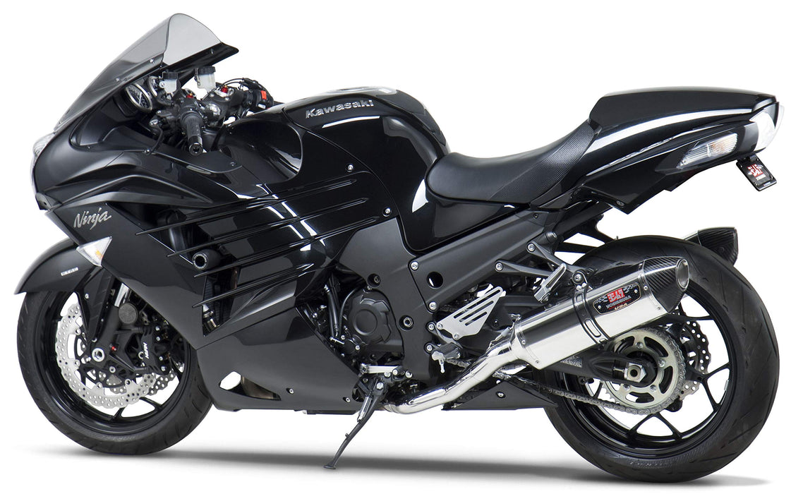 Yoshimura R-77 Race Series Non-CARB Compliant Dual Slip-On Exhaust System -